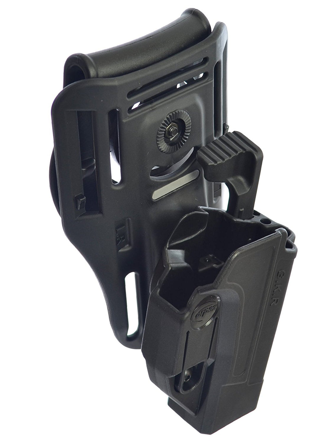 Orpaz S&W M&P Low-Ride Paddle, Belt & Vest Thumb Level 2 Gun Holster 360 Rotation & Tension Adjustment