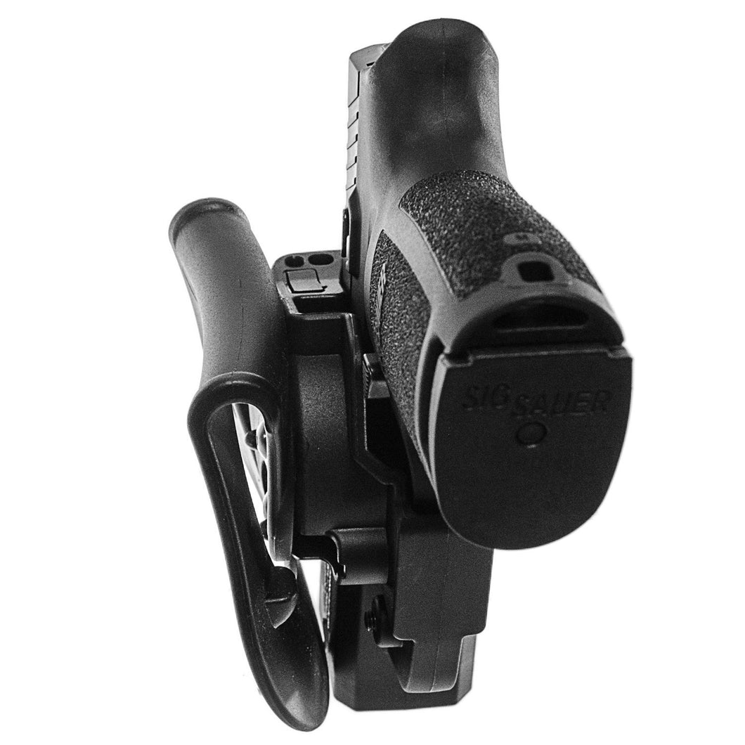ORPAZ Defense Active retention ROTO rotation tactical paddle polymer holster with tension adjustment for Sig Sauer p320/ P250 Full Size and Compact