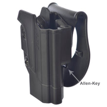 Orpaz Jericho Gun Holster Polymer 360 Rotation Paddle & Belt w/ Tension Adjustment Screw Fits Jericho 941 9mm or .40 S&W