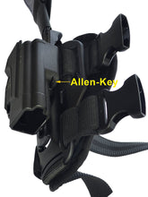 Orpaz 1911 Drop-Leg Thigh Holster Tactical Level 2 Thumb Release 360 Rotation & Tension Adjstmnt