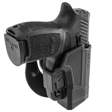 ORPAZ Defense Active retention ROTO rotation tactical paddle polymer holster with tension adjustment for Sig Sauer p320/ P250 Full Size and Compact