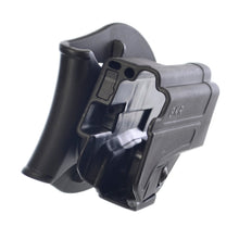 Orpaz Glock Gun Holster Polymer 360 Rotation Paddle & Belt w/ Tension Adjustment Screw Fits Glock 17/19/22/23/25/26/31/32/34/35