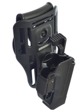 Orpaz Jericho Low-Ride Paddle, Belt & Vest Thumb Level 2 Gun Holster 360 Rotation & Tension Adjustment
