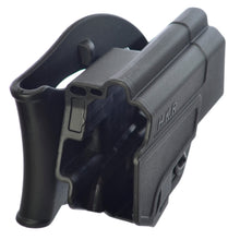 Orpaz H&K USP Gun Holster Polymer 360 Rotation Paddle & Belt w/ Tension Adjustment Screw Fits Heckler & Koch USP Full Size