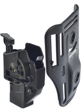 Orpaz Jericho Low-Ride Paddle, Belt & Vest Thumb Level 2 Gun Holster 360 Rotation & Tension Adjustment
