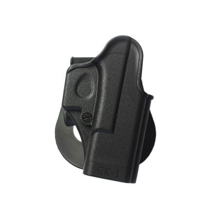 Secure and Fast IMI  One Piece Polymer Holster. Glock Right Handed Gen 4 Compatible